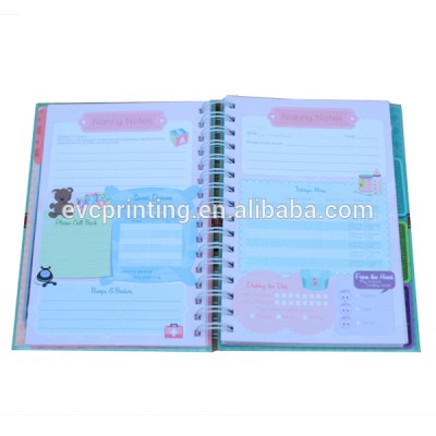 Hardcover Wire o Bound Notebook Printing Service in Shenzhen