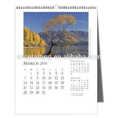 Wire-o Bound Wall Calendar Printing