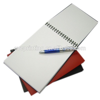 blank inside spiral binding notebook printing