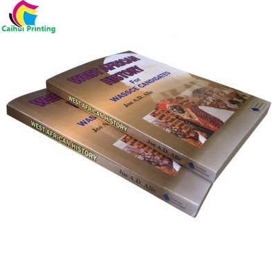 perfect binding softcover novel book printing