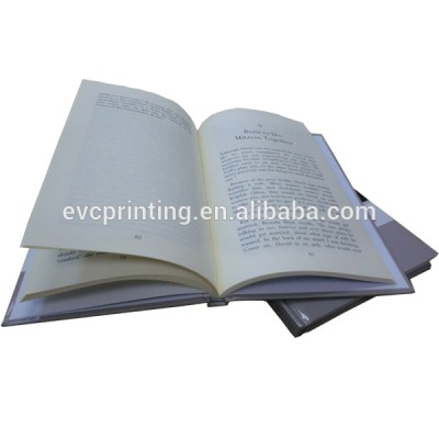 cream paper pocket size hardcover poem book printing