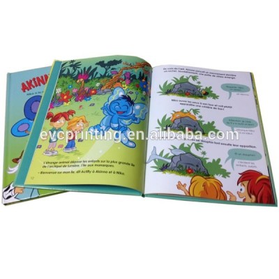 children full color interesting English story book printing