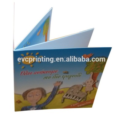 high quality softcover children picture books printing