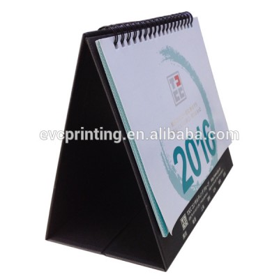 custom triangle desk calendar printing