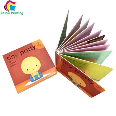 high quality colorful cardboard story book for kids