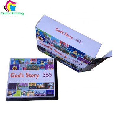 customized daily tear off table calendar printing packing with box