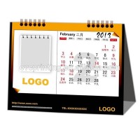 spiral binding desk calendar wall calendar printing