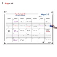 Cheap Promotional University Large Erase Wall Calendar Frame Maker